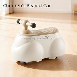 Mobil Mainan Anak VSUCH ToddlerPeanut Usia 1-3 Tahun, Skuter Roda Empat Plastik, Mainan Tunggang Kartun, Mobil Putar Anak, Mobil Ayun Bayi - Product Image 6