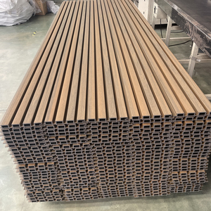 แผ่นผนังและแผ่นตกแต่งภายนอกอาคาร วัสดุ <span class=keywords><strong>WPC</strong></span> สำหรับผนังภายนอก - Product Image 1