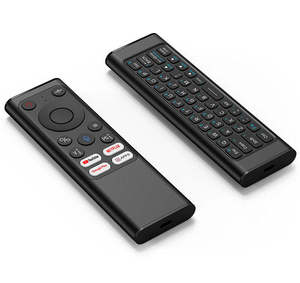 X9 chuột không khí điều khiển từ xa Bàn phím mini Vỏ hợp kim nhôm trợ lý giọng nói tự động 2.4G thu không dây TV sử dụng AAA - Product Image 3