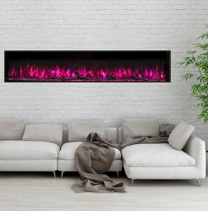 Chimenea eléctrica <span class=keywords><strong>Artificial</strong></span> de 40, 50, 60, 70, 80 y 90 pulgadas, 3D, Media pared - Product Image 2