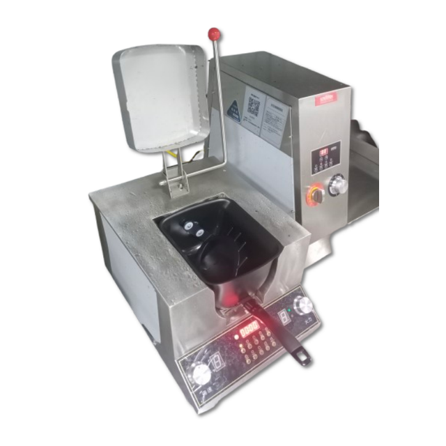 Grenade Model Induction Auto Cooker Commercial Grade Touchscreen Control for Fast Food Preparation