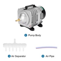 ACO 208/308 Series pompe à oxygène haute puissance AC pompe à Air électromagnétique pour aquarium