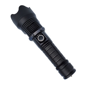 Linterna de alta potencia T9710, luz LED recargable 26650 con zoom y láser blanco, reflector de largo alcance, linterna de mano - Product Image 3