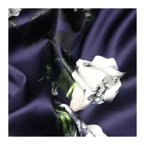 chinese custom design silk digital silk satin fabric printing