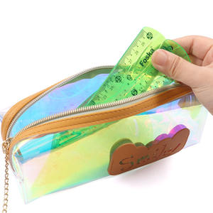 <span class=keywords><strong>Regla</strong></span> Plegable Suave de PVC Irrompible de 12 pulgadas/30 cm con Marcas de Escala Dual en Centímetros y Pulgadas para Círculos - Product Image 6