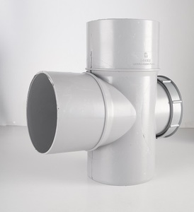 Conector de PVC fuerte y confiable en T para puerta Selfit ISI, ideal para instalaciones de tuberías residenciales, comerciales e industriales - Product Image 5