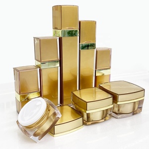 Hũ nhựa acrylic hai lớp mạ vàng <span class=keywords><strong>15g</strong></span> 20g 30g 50g dùng làm bao bì mỹ phẩm, đựng kem, sản xuất đồ dùng cá nhân - Product Image 2