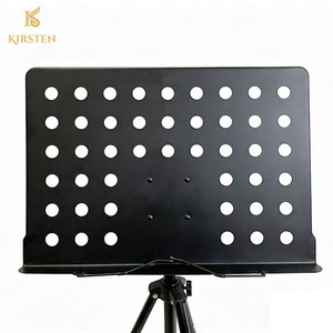 Atril de Música Profesional Premium con Logotipo Personalizado al por Mayor, Desmontable, Ajustable, Plegable, de Hierro y Plástico Resistente, Modelo KIRSTEN MS102 - Product Image 6