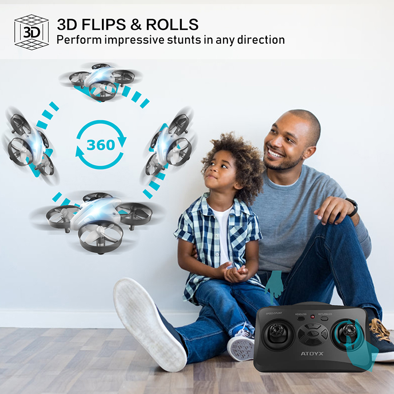 2.4G wireless controller battle drone kids helicopter rc quadcopter toy Mini Drône for children