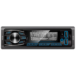 1 Din Sd12v Reproductor de Mp3 para coche con Lcd Fm Receptor de entrada auxiliar Dual Usb Am/Fm Aux Transmisor de audio - Product Image 2