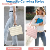 Maletín Colefa OEM para Oficina, Estilo Casual, Impermeable, para Portátil de 14 Pulgadas, con Asa de Mano y Correa para el Hombro
