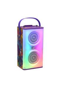 Portable Heavy Bass Stereo Loudspeakr FM TF Card KBQ-2302 LED Lights RBG Wireless <strong>Speaker</strong> <strong>With</strong> <strong>Microphone</strong> Karaoke BT 20W <strong>Speaker</strong> - Product Image 3