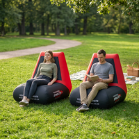 Fauteuil Gonflable Personnalisé pour Salon Professionnel, Table et Siège, Chaise Longue Scellée à l'Air, Matériau TPU Écologique pour Enfants, Idéal pour Événements de Détail