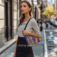 Sac à bandoulière personnalisable SGR Sigma Gamma Rho Sisters Sorority pour femme, sac de voyage extérieur tendance en PU, sac sous le bras, best-seller