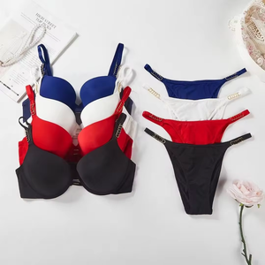 Completo Intimo Sexy da <span class=keywords><strong>Donna</strong></span>: Reggiseno a Triangolo e Slip Coordinato - Lingerie Seducente e Passionale - <span class=keywords><strong>Abbigliamento</strong></span> <span class=keywords><strong>Erotico</strong></span> Femminile - Product Image 6
