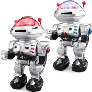 Robô elétrico de brinquedo, popular ao redor do mundo, crianças, discoteca, tiro, cantar, dança, controle remoto, robô inteligente