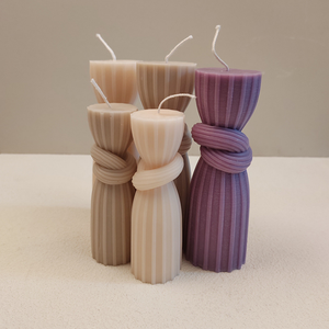 เทียนจุดเทียนลายจุดเทียนหอมของขวัญหรูหราออกแบบได้ตามต้องการ - Product Image 3