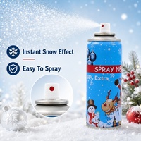Anında Etkili Parti Karnavalı Kar Spreyi Aerosol Kutusu Gerçekçi Kar Köpüğü Spreyi Noel için