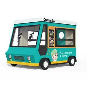 China Supplier Customized Small Citroen Vintage Catering Food Truck For Coffee Shop