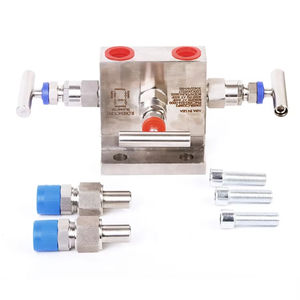 Hot Sale T-Typ Edelstahl Integrierte Drei-Ventil-Gruppe 1151-Typ Flansch Drei-Ventil-Gruppe Instrumenten teile & Zubehör - Product Image 1