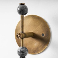 Lampe murale nuage en marbre, style nordique moderne minimaliste, pour chambre à coucher, salon, couloir - Éclairage décoratif créatif pour hôtel