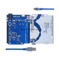 Módulo de placa de desarrollo de microcontrolador Leonardo R3 ATMEGA32U4 QFN Chip versión oficial con Cable USB