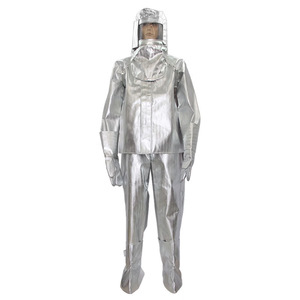 Traje de Protección Contra Incendios y Aislamiento Térmico Zixi, Traje de Dos Piezas Anti-escaldaduras e Ignífugo, Anti-radiación, 1000 Grados - Product Image 5