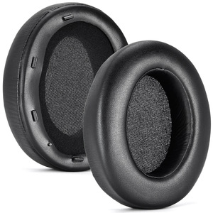 Coussinets d'oreille de remplacement XB910 en cuir protéiné écologique et mousse à mémoire de forme pour casque <span class=keywords><strong>WH</strong></span>-XB910N - Product Image 2