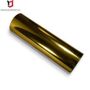 1.52*17m Offre Spéciale Rouge Miroir Chrome Wrap Vinyle <span class=keywords><strong>Film</strong></span> Facile à Installer Brillant Vinyle Wrap Voiture Rouge - Product Image 3