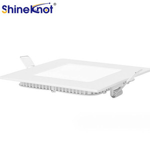 9W <span class=keywords><strong>แผง</strong></span>ไฟ <span class=keywords><strong>LED</strong></span> บางเฉียบสีขาวดำแผงแบนสำหรับห้องครัวสำนักงานด้วยการออกแบบที่ทันสมัยไฟ<span class=keywords><strong>หลอด</strong></span>กลมแบบฝังขนาด9W - Product Image 4
