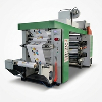 Machine d'impression flexographique rouleau à rouleau pour tissu tissé PP 4 couleurs type Stack YT-41000