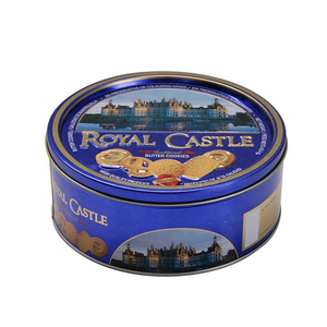 Boîtes de conserve rondes directes d'usine pour gâteau emballage <span class=keywords><strong>en</strong></span> étain à biscuits au beurre de qualité alimentaire bonbons au chocolat personnalisés <span class=keywords><strong>Biscuit</strong></span> <span class=keywords><strong>en</strong></span> métal - Product Image 2