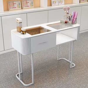 Juego de Mesas y Sillas para Salón de Belleza de Diseño Nuevo, Muebles para Estación de Manicura - Product Image 3