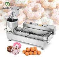 Machine automatique industrielle commerciale électrique pour la cuisson et le retournement de beignets turcs ronds de 10 cm (type Mochi)