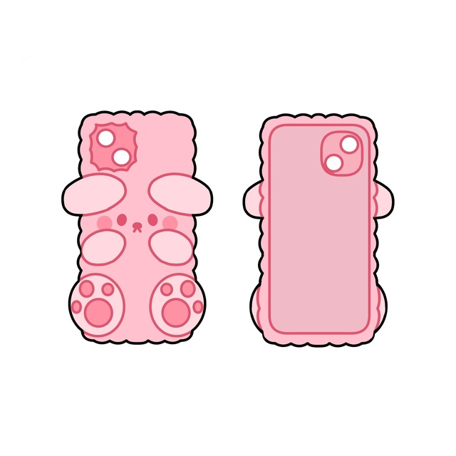 Customize Your Phone's Charm Plush Animal Phone Case Unleash Your Creativity Custom Peluches