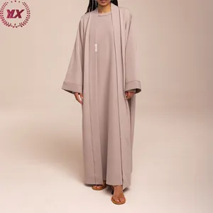 2023 Kimono Vrouwen Winter CoatSaudi Wholesale Modest Dress Open Muslim Luxury Dubai Ethnic Islamic Clothing Women Fashion Abaya