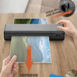 Xl261 văn phòng A4 nóng/lạnh Laminator A5/A6 điện giấy cán máy ảnh tự động đồ thị cán máy - Product Image 5