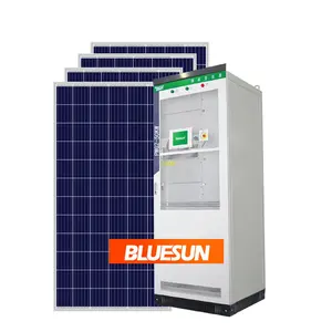 Bluesun 太阳能 3 相 15kva 离网太阳能供电系统电池逆变器与太阳能铅酸电池