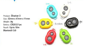Bluetooths điều khiển từ xa máy ảnh chụp ảnh tự sướng chụp dính nút cho <span class=keywords><strong>Iphone</strong></span> Android - Product Image 4