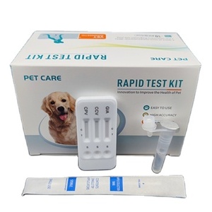 Diagnostic rapide du chien <span class=keywords><strong>Test</strong></span> pour animaux de compagnie CCV/CPV/GIA Giardia Traitement GIA Antigène Diagnostic Rapide <span class=keywords><strong>Kit</strong></span> de détection combiné à domicile - Product Image 3