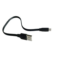 Cobre puro 2A 3A Carga rápida Tipo-A Micro Flat USB Cable PVC con camisa Teléfono Tablet Auricular Computadora Impresora Cámara