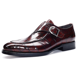 Zapatos casuales británicos de cuero con diseño de piedras, zapatos formales de negocios con acabado brillante de PU, mocasines planos y lisos, y - Product Image 3