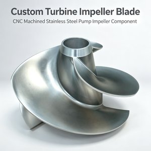 Custom Aluminum Alloy CNC Machining Service with <b>Wire</b> EDM & Drilling for Precision Turning Polishing Propellers - Product Image 1