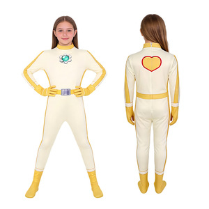 Costume de princesse pêche pour filles, robe rose, tenue de cosplay - Product Image 2