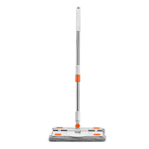 En gros fibre de coton rectangle tête 360 humide facile microfibre nettoyeur de sol vadrouilles nettoyage - Product Image 2