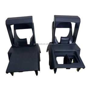 YBJ voiture tableau de bord en <span class=keywords><strong>bois</strong></span> changement de vitesse bouton <span class=keywords><strong>panneau</strong></span> volant porte-gobelet pour LC76 FJ79 2 portes LHD 2022 ensemble complet kit intérieur - Product Image 2