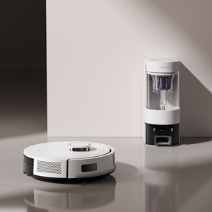 Self-Emptying Robot Vacuum & <b>Mop</b> with Powerful Suction Sonic Mopping LDS Navigation Hotel Use Avoids Obstacles - Product Image 2