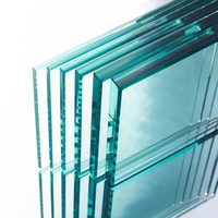 Prix d'usine en Chine, verre trempé transparent de style européen de 4 mm à 19 mm pour la décoration industrielle et la construction