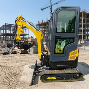 Miniexcavadora de orugas de 1-3.5 toneladas con motor de etapa V, bomba hidráulica, cabina totalmente cerrada y alta potencia de excavación, certificación CE - Product Image 4