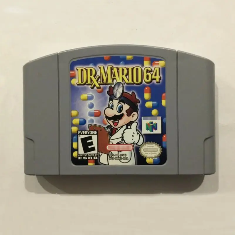 Dr. Mario 64 N64 Game Cartridge Kaarten Voor Nintendo 64 Us Versie